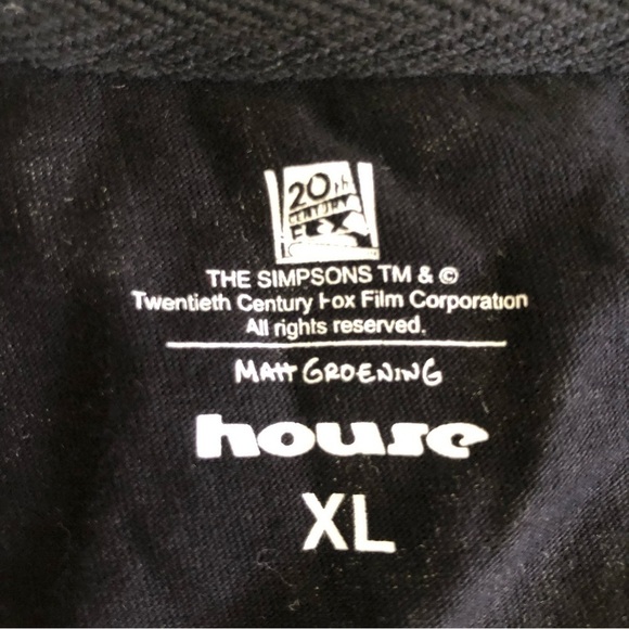 The Simpsons Twentieth Century Fox Film Matt Groening Allover Graphic T-Shirt XL - Picture 7 of 12